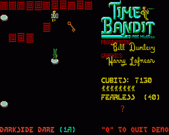 Time Bandit Screenshot 11 (Atari ST)