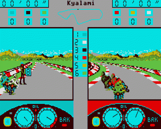 Grand Prix 500cc Screenshot 5 (Atari ST)