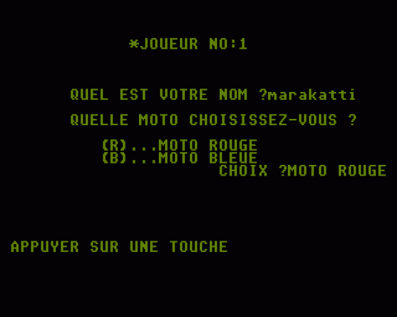 Grand Prix 500cc Screenshot 6 (Atari ST)