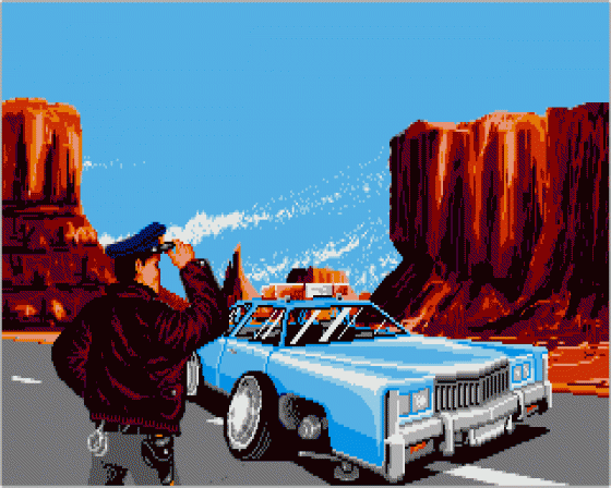 Highway Patrol 2 Screenshot 9 (Atari ST)