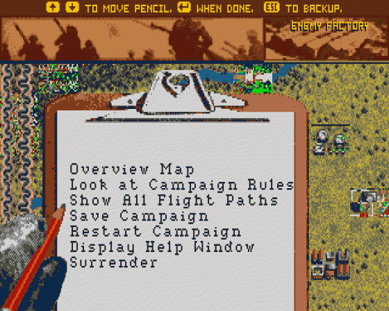 Ancient Art of War in the Skies (The) 1.0 Screenshot 16 (Atari ST)