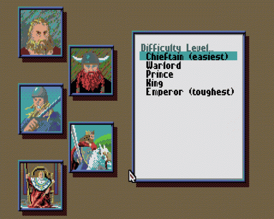 Sid Meier's Civilization Screenshot 8 (Atari ST)