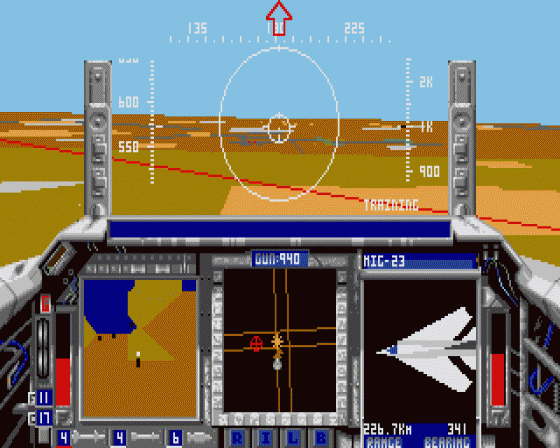 F-15 Strike Eagle II Screenshot 11 (Atari ST)