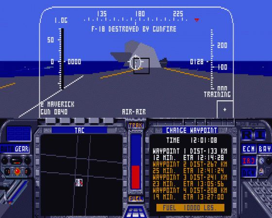 F-19 Stealth Fighter 1.02 Screenshot 12 (Atari ST)