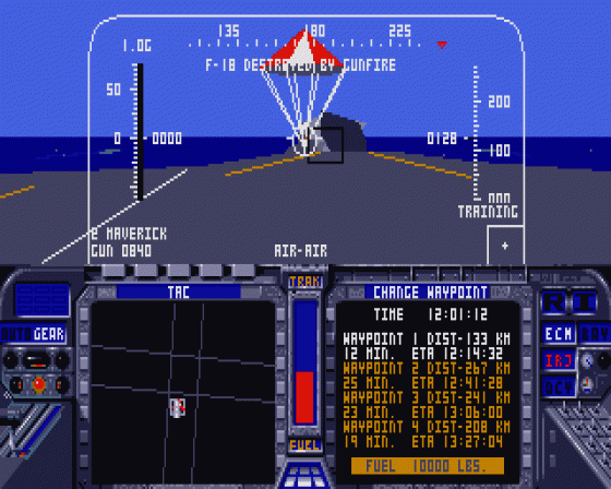 F-19 Stealth Fighter 1.02 Screenshot 13 (Atari ST)