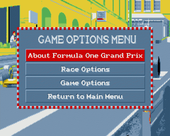 Formula One Grand Prix 1.02 Screenshot 11 (Atari ST)