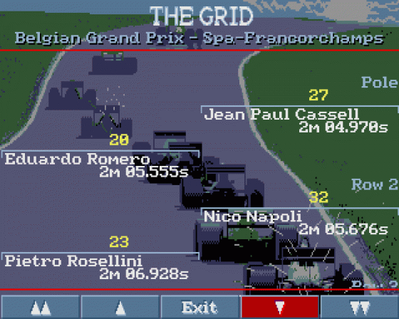 Formula One Grand Prix 1.02 Screenshot 29 (Atari ST)