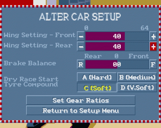 Formula One Grand Prix 1.02 Screenshot 44 (Atari ST)