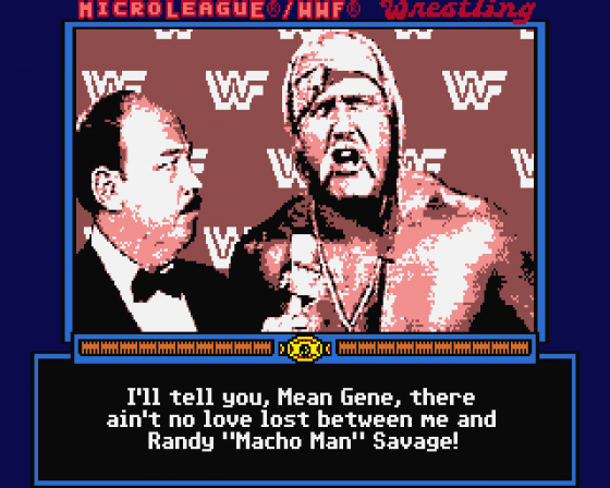 MicroLeague Wrestling Screenshot 6 (Atari ST)