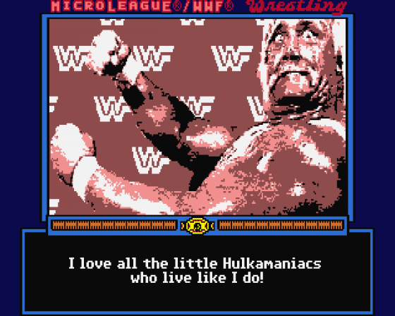 MicroLeague Wrestling Screenshot 7 (Atari ST)