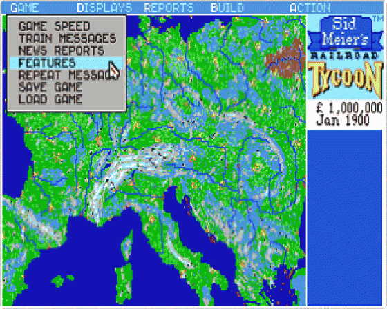 Railroad Tycoon Screenshot 8 (Atari ST)