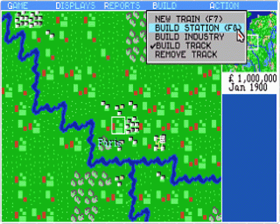 Railroad Tycoon Screenshot 11 (Atari ST)