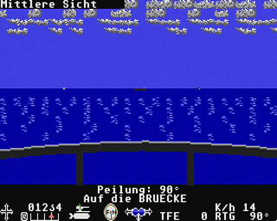 Silent Service [1987.04.09] Screenshot 6 (Atari ST)