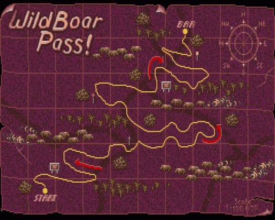 Moonshine Racers Screenshot 11 (Atari ST)