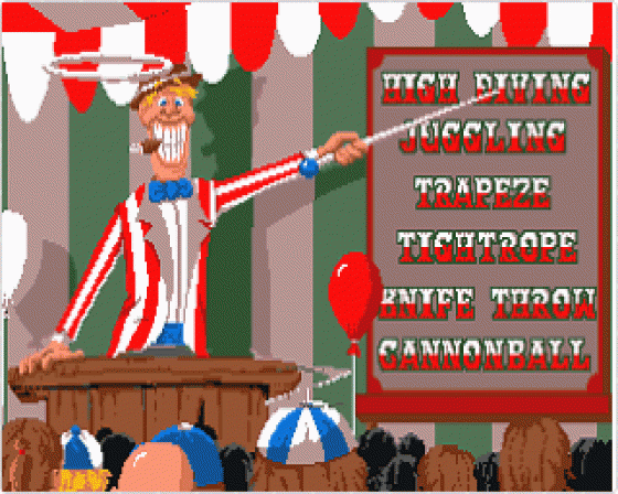 Fiendish Freddy's Big Top o'Fun Screenshot 5 (Atari ST)