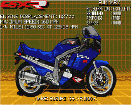 The Ultimate Ride Screenshot 5 (Atari ST)