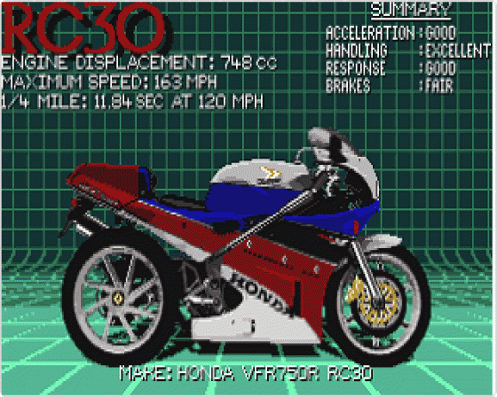 The Ultimate Ride Screenshot 7 (Atari ST)