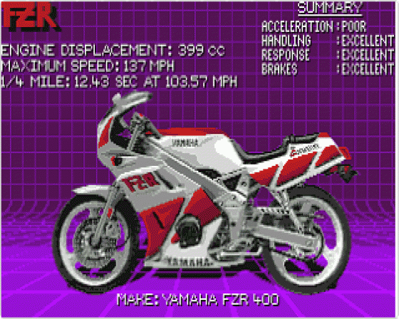 The Ultimate Ride Screenshot 8 (Atari ST)