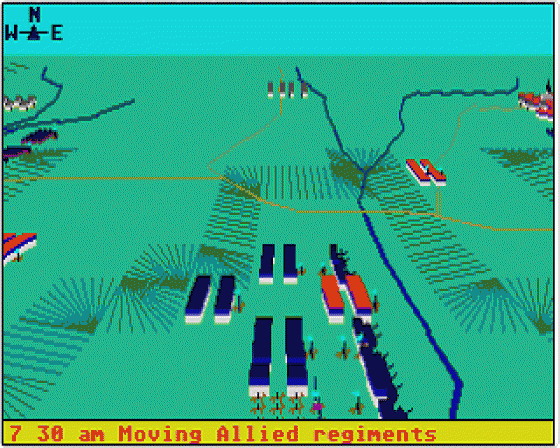 Austerlitz Screenshot 5 (Atari ST)