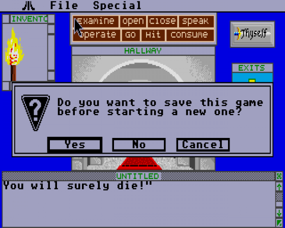 Shadowgate Screenshot 12 (Atari ST)