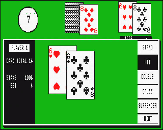 Blackjack Plus III Screenshot 7 (Atari ST)