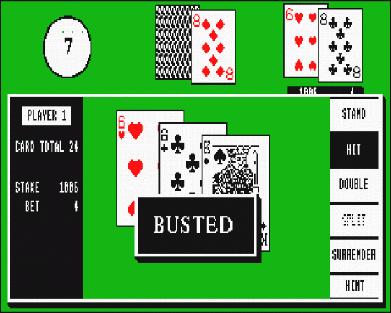 Blackjack Plus III Screenshot 8 (Atari ST)