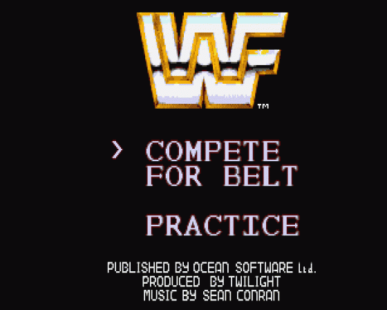 WWF WrestleMania Screenshot 5 (Atari ST)