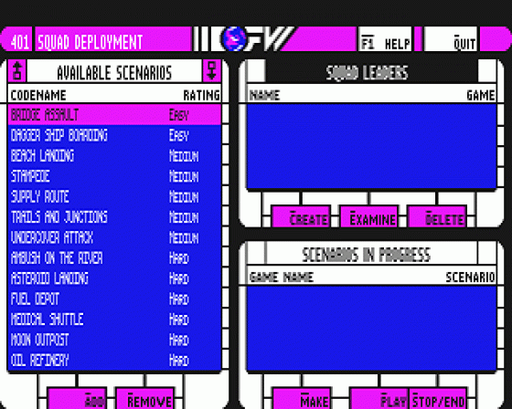 Breach 2: Campaign Disk 1 Screenshot