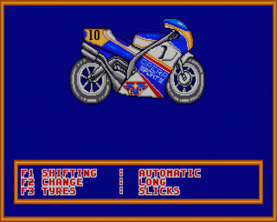 Angel Nieto Pole 500 Screenshot 8 (Atari ST)