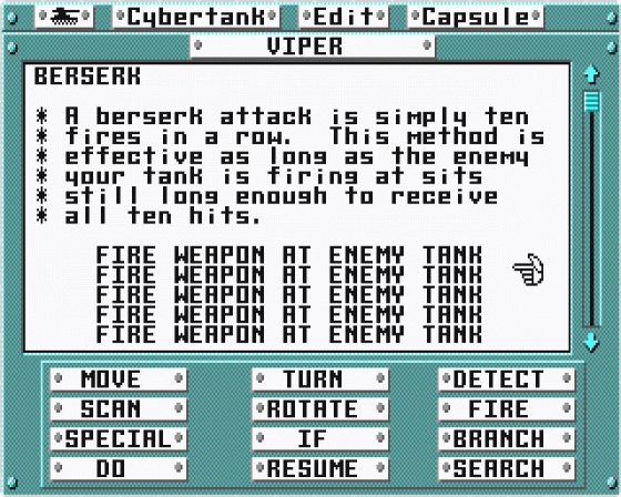 Omega 1.3 Screenshot 9 (Atari ST)