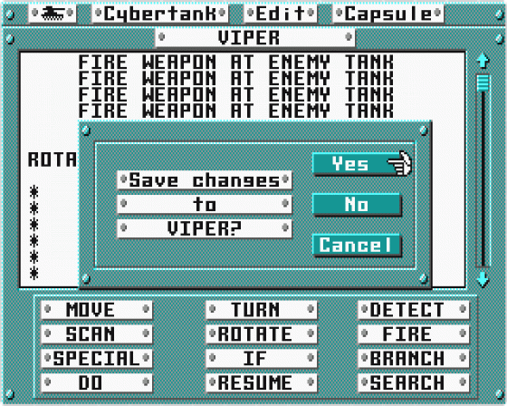 Omega 1.3 Screenshot 10 (Atari ST)