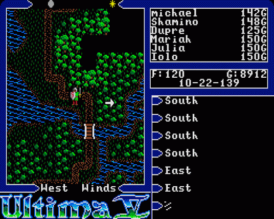 Ultima V: Warriors Of Destiny Screenshot 6 (Atari ST)