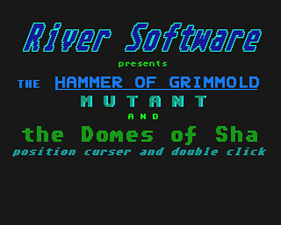 Domes of Sha/ Hammer of Grimold/Mutant