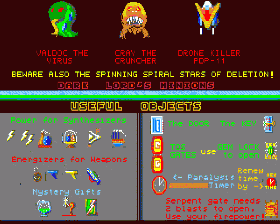 Captive of Chuthlu [preview] Screenshot 5 (Atari ST)