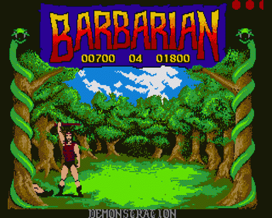 Barbarian Screenshot 5 (Atari ST)