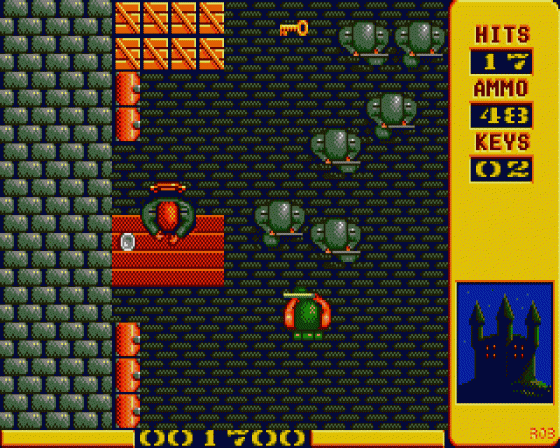 Into the Eagle's Nest Screenshot 9 (Atari ST)