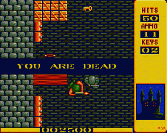 Into the Eagle's Nest Screenshot 10 (Atari ST)