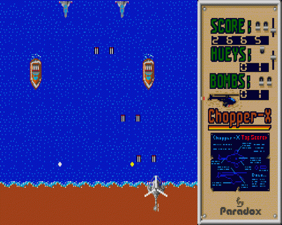 Chopper X Screenshot 8 (Atari ST)