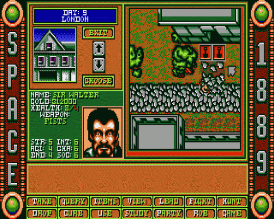 Space 1889 Screenshot 5 (Atari ST)