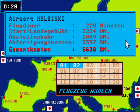 Airline ST 2.0 [registered] Screenshot 5 (Atari ST)