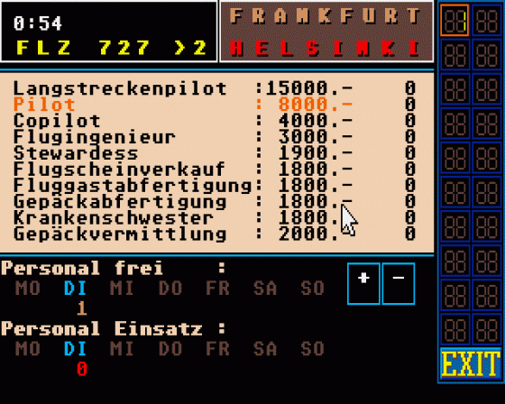 Airline ST 2.0 [registered] Screenshot 6 (Atari ST)
