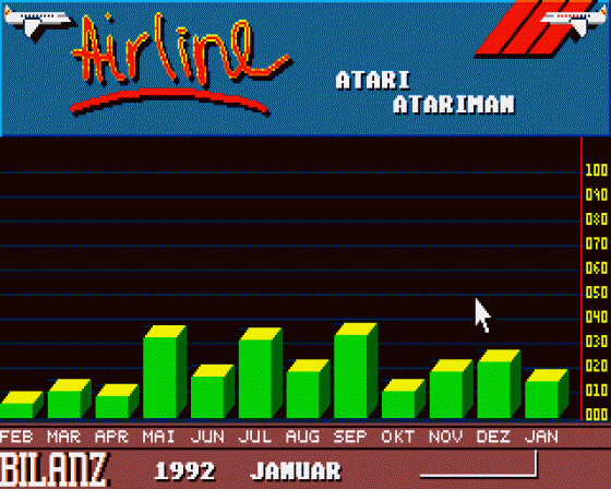 Airline ST 2.0 [registered] Screenshot 9 (Atari ST)