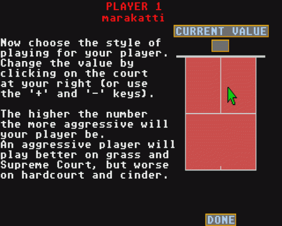 Centre Court 5pm Screenshot 5 (Atari ST)