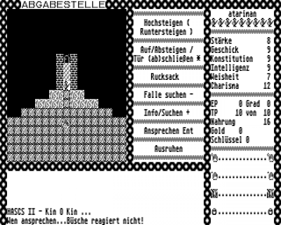 Die Waffen des Kin O Kin Screenshot 5 (Atari ST)