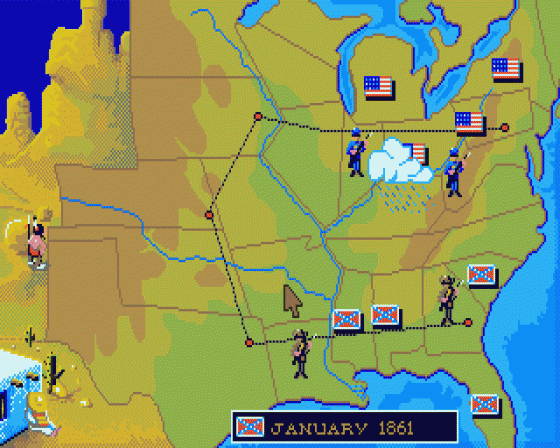 North & South Screenshot 5 (Atari ST)