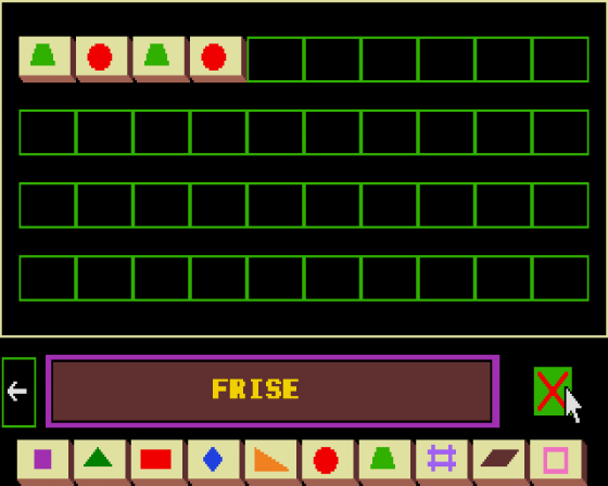 Espace Formes et Couleurs: Maternelle Screenshot 8 (Atari ST)