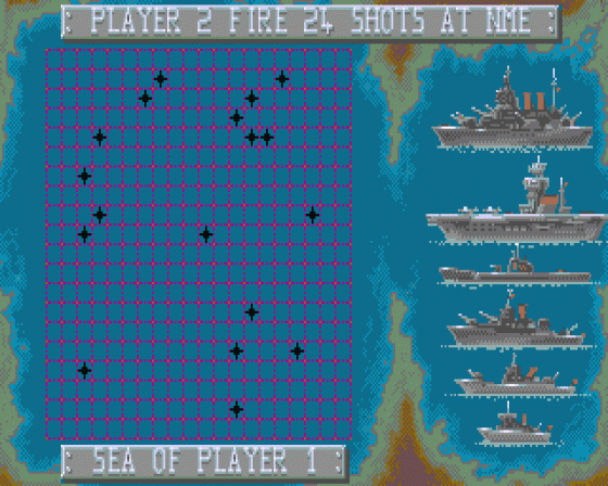 Battleships Screenshot 7 (Atari ST)