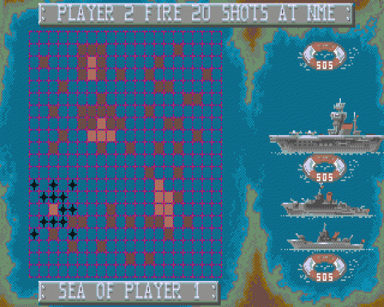 Battleships Screenshot 8 (Atari ST)