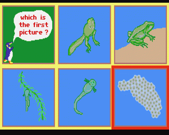 Kids' Academy: Alvin's Puzzles Screenshot 11 (Atari ST)