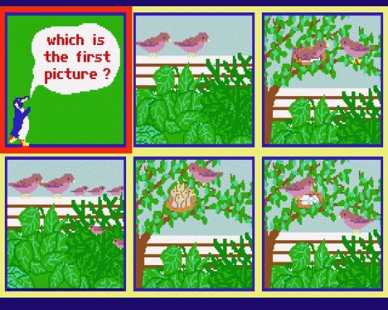 Kids' Academy: Alvin's Puzzles Screenshot 13 (Atari ST)